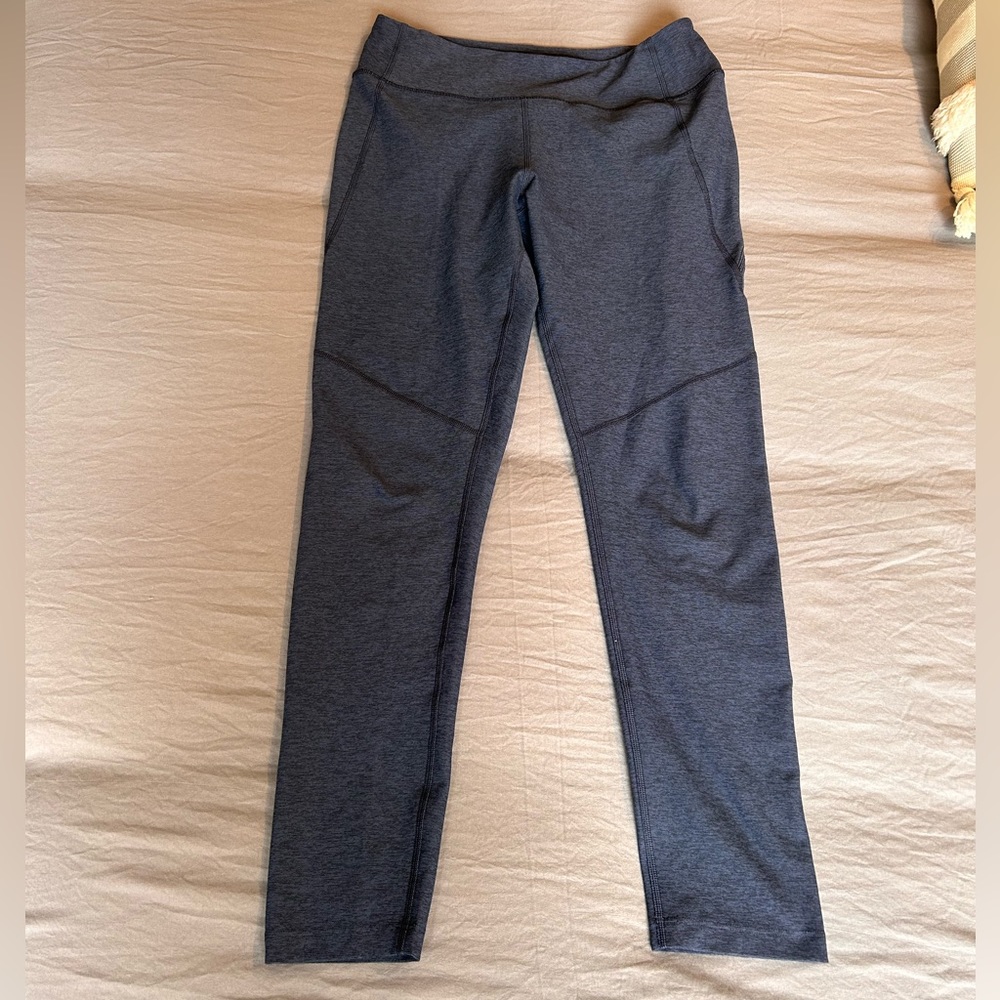 Outdoor Voices Sz L Navy Leggings EUC